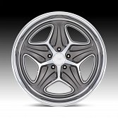 Foose F172 Merlot Anthracite Machined Custom Wheels 3